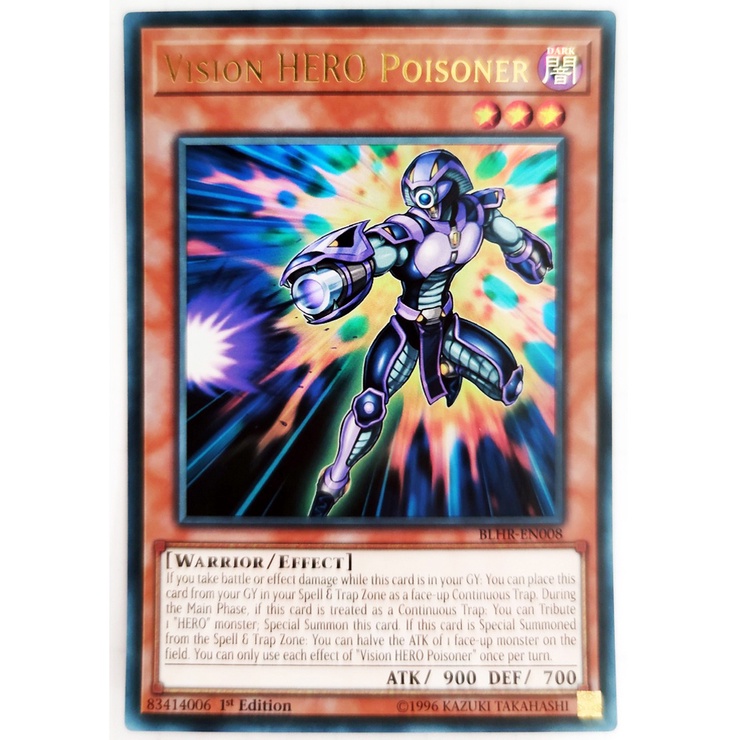 [Thẻ Yugioh] Vision HERO Poisoner |EN| Ultra Rare (GX)