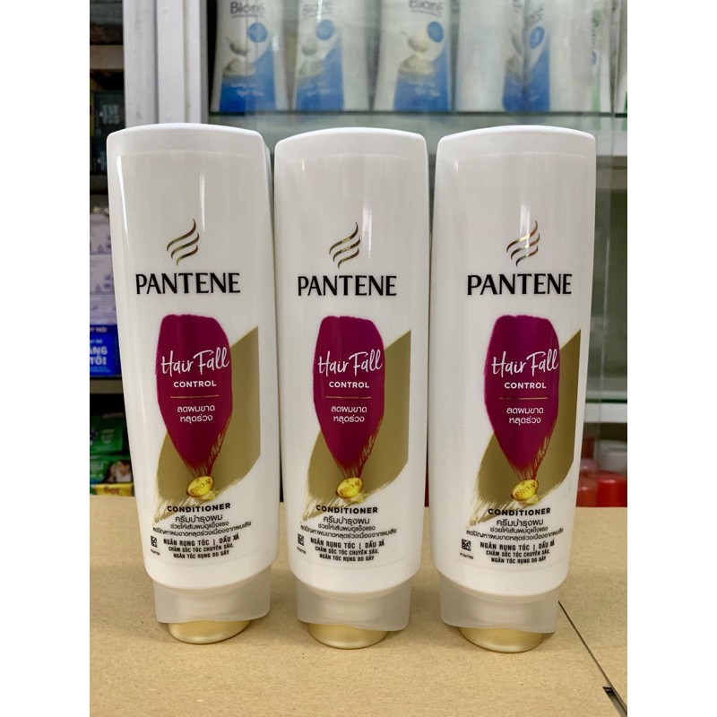 [ Mẫu mới ] Dầu xả Pantene Ngăn rụng tóc 300ml(mầu đỏ)