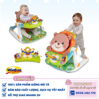 [Sỉ/Lẻ] Xe 3 giai đoạn tập ngồi, đứng, đi Winfun 0859