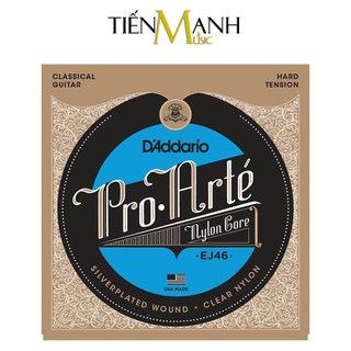 [Chính Hãng] Dây Đàn Guitar Classic D'Addario EJ45, EJ46, EJ47, EJ48, EJ49, EJ50 - Ghita Nylon Core Strings DAddario