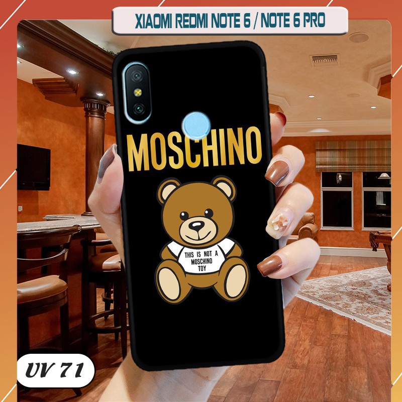 Ốp lưng Xiaomi Redmi Note 6/ Note 6 Pro - lưng nhám
