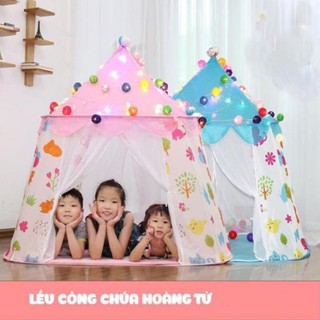 [Mã TOYNOV giảm 10% tối đa 15K đơn từ 50K] Lều Hoàng Tử Công chúa hình khủng long mẫu mới cho bé yêu