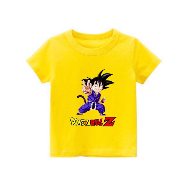 Áo thun bé trai Songoku Dragon ball