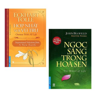 Sách - Combo Hợp Nhất Với Vũ Trụ + Ngọc Sáng Trong Hoa Sen