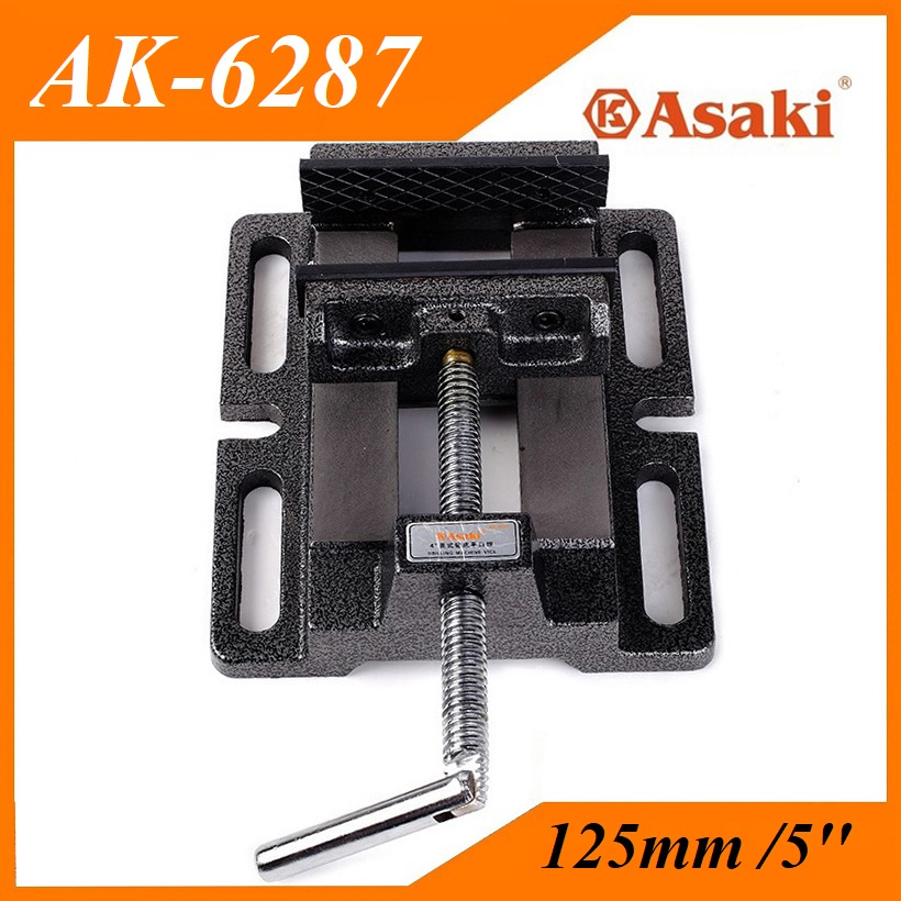 Ê tô bàn khoan 125mm/5'' Asaki AK-6287 - Độ mở tối đa 125mm
