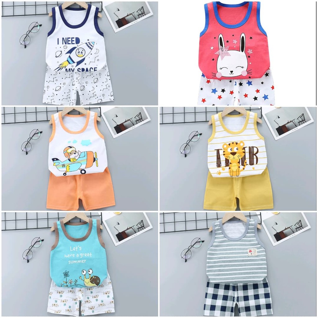 [Mã FAMAYFA2 giảm 10K đơn 50K] BỘ BA LỖ COTTON QUẢNG CHÂU CHO BÉ TRAI/GÁI9 mẫu mới