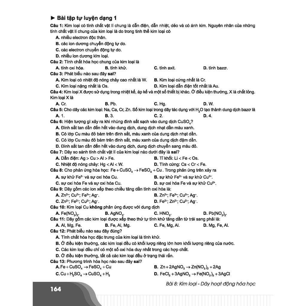 Sách - Bí quyết chinh phục điểm cao kì thi THPT Quốc gia môn Hóa học Tập 1