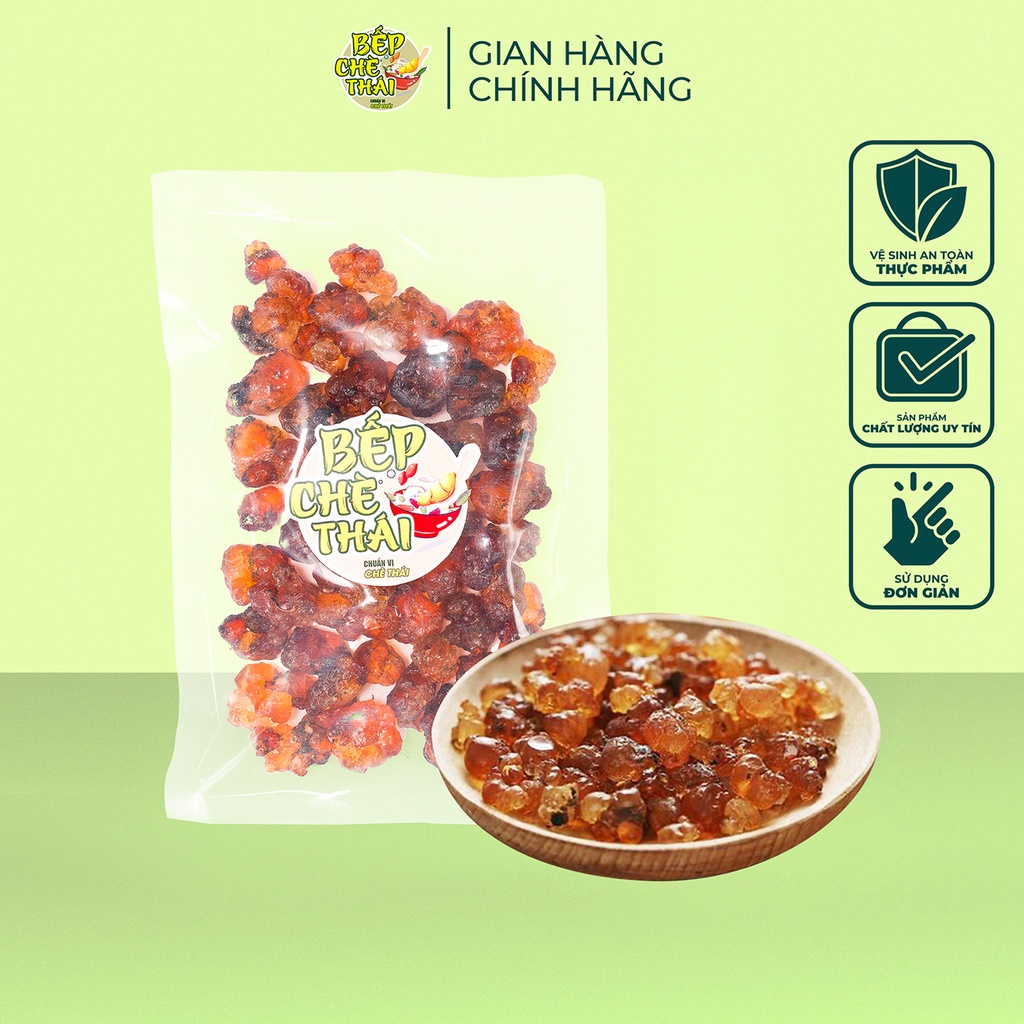 Nhựa Đào Vân Nam Thượng Hạng Túi 100gr Nguyên Liệu Chè Dưỡng Nhan Bếp Chè Thái