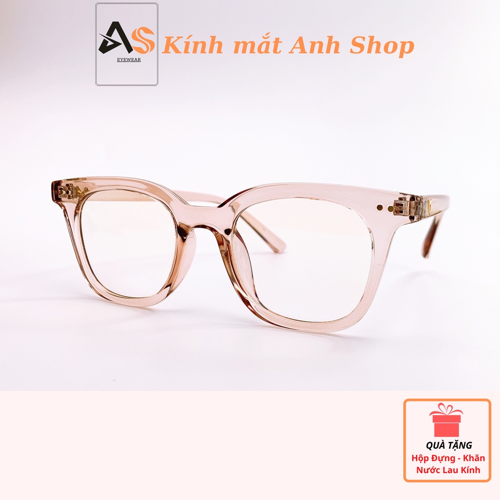 Gọng kính mắt vuông to chất liệu nhựa dẻo phong cách cá tính thời trang 614