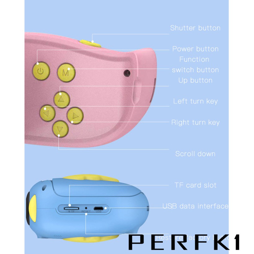 Máy Quay Thể Thao A100 2.0 '' Hd 720p Cho Trẻ Em | BigBuy360 - bigbuy360.vn