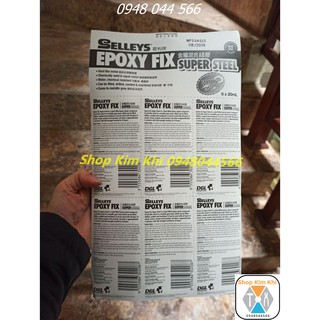Keo gắn sắt 2 thành phần EPOXY