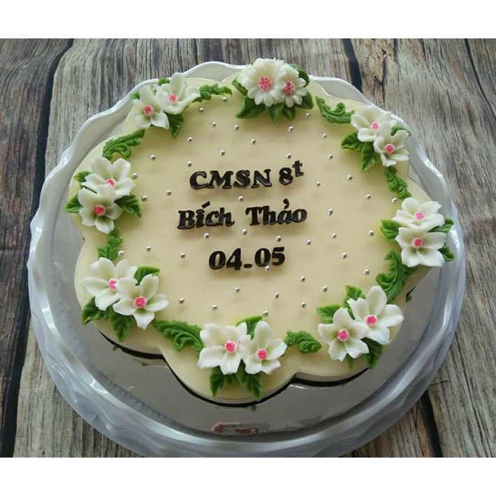 khuôn silicon hoa dừa cạn