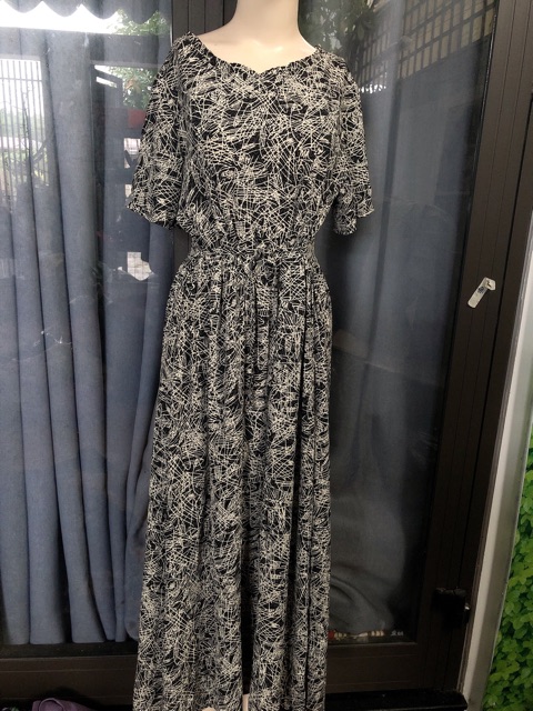 Đầm voan ma đi vintage | BigBuy360 - bigbuy360.vn