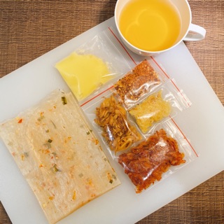 Bánh tráng dẻo bơ full topping (5thứ)