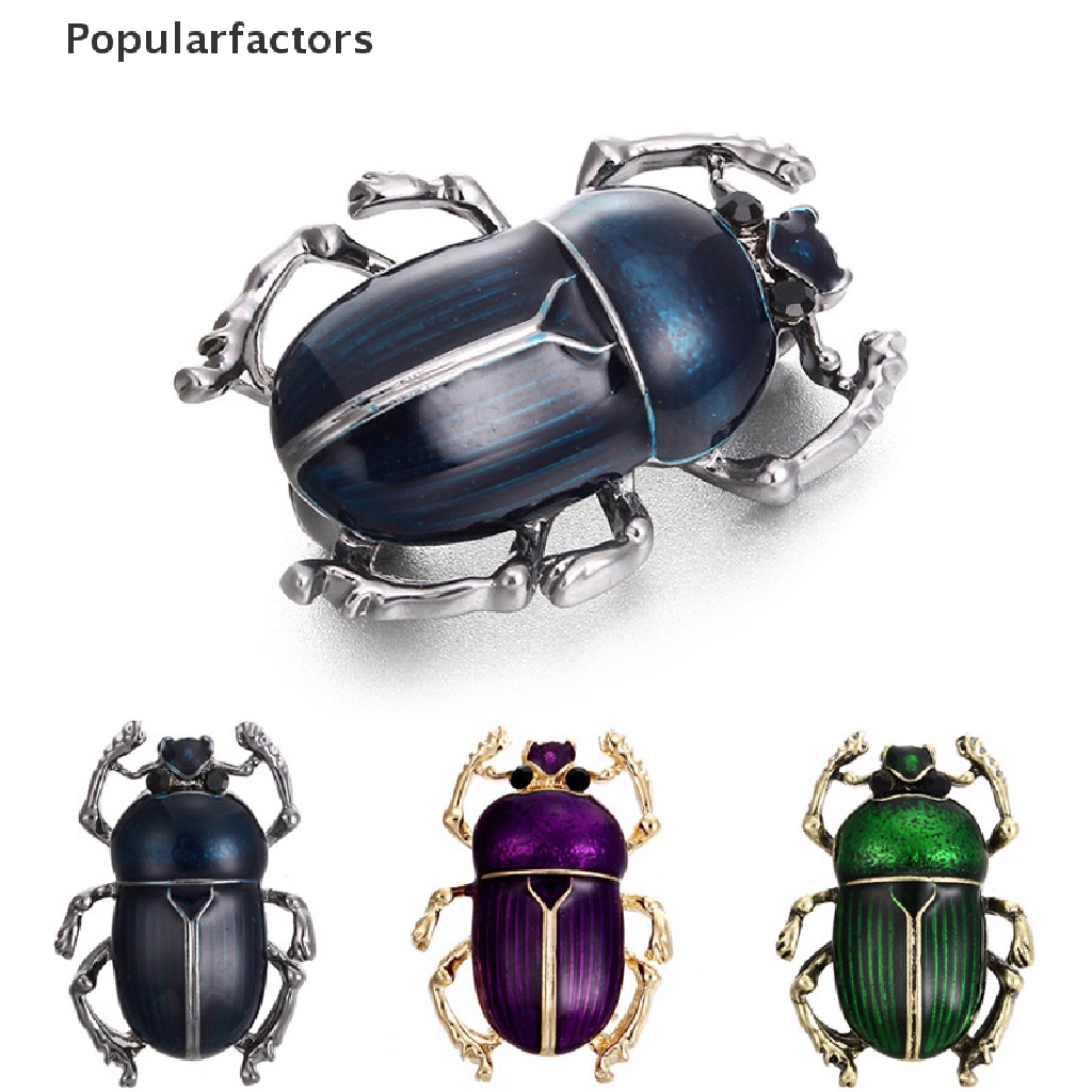 Ghim Cài Áo Hình Cánh Cứng Phong Cách vintage Thời Trang