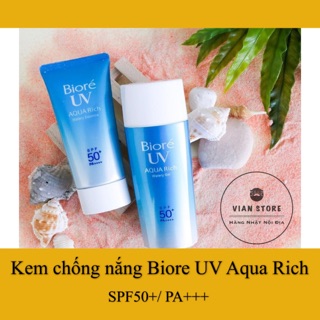 Kem chống nắng Biore UV Aqua Rich