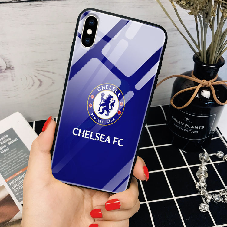 Ốp Đt Đẹp Iphone Xs In Hình CLB Chelsea POLICYCASE Iphone 5S Se 6 6S 7 8 Plus Iphone 12 Iphone 12 Pro Max