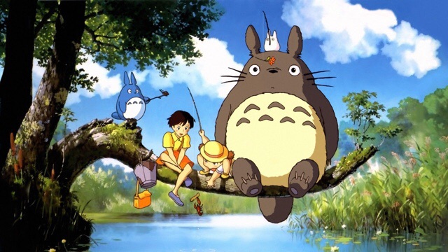 Poster anime totoro khổ a4 1-5 tấm
