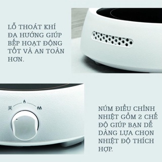 Bếp Điện mini 800w Gốm Ceramic Chống Nước Cao Cấp
