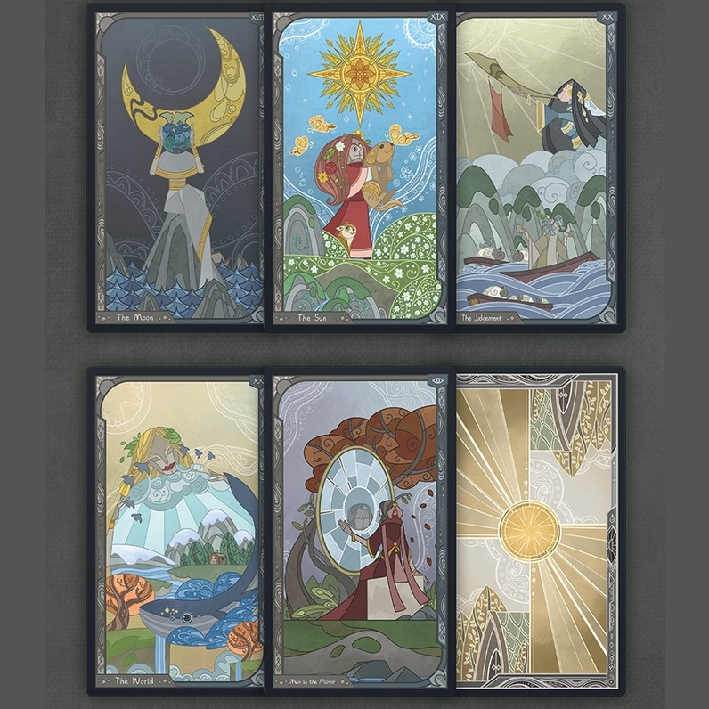 Bài Broken Mirror Tarot 5th Edition Sapphire