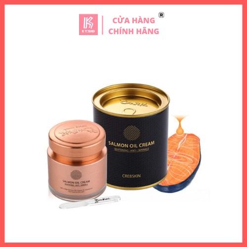 Kem cá hồi Salmon Oil Cream Cre8skin 80g Hàn QuốC