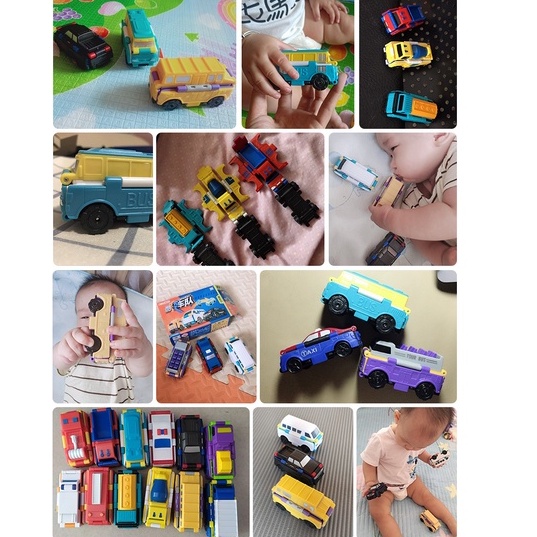 Đồ chơi ô tô biến hình 2in1