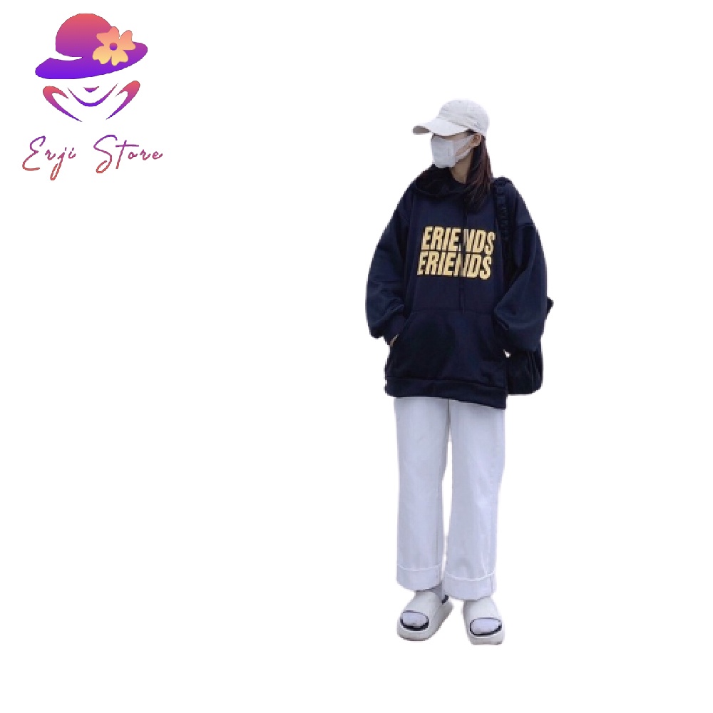 Áo Hoodie Logo Chữ FRIENDS Form Rộng Tay Bồng, Áo Hoodie Unisex Form Rộng Nhiều Màu | BigBuy360 - bigbuy360.vn