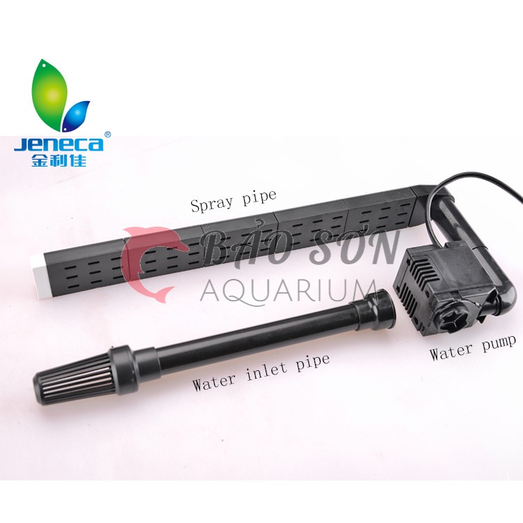 Lọc máng cho bể cá loại đẹp nhựa ABS ống cứng chính hãng jeneca GD-400, GD-500,GD-600