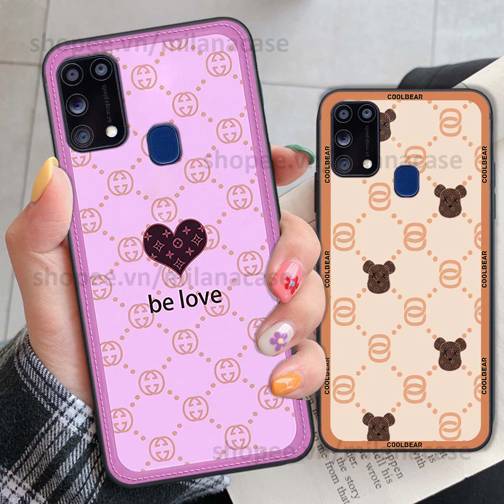 Ốp Samsung M31 hình trái tim be love tình yêu siêu đẹp, cá tính, thời trang