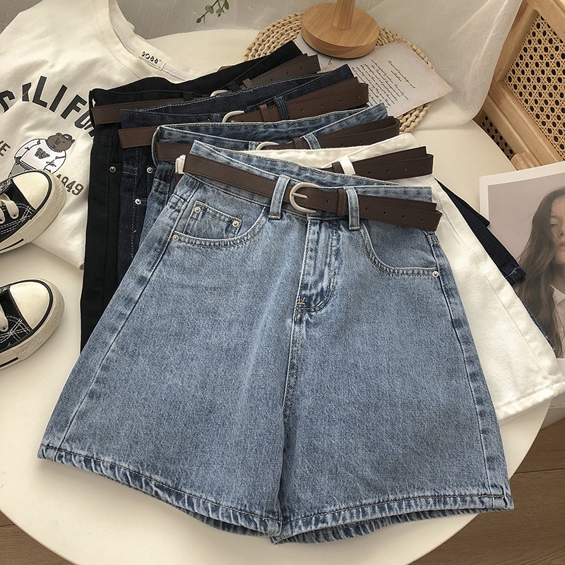 Quần Short Jeans Nữ Cao Cấp Lưng Siêu Cao Tôn Dáng ULZZANG Thời Trang Sugal SHORT NU 011