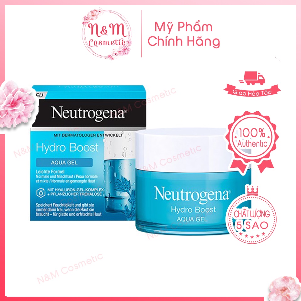 Kem Dưỡng Da Neutrogena Water Gel 50ml(Pháp)
