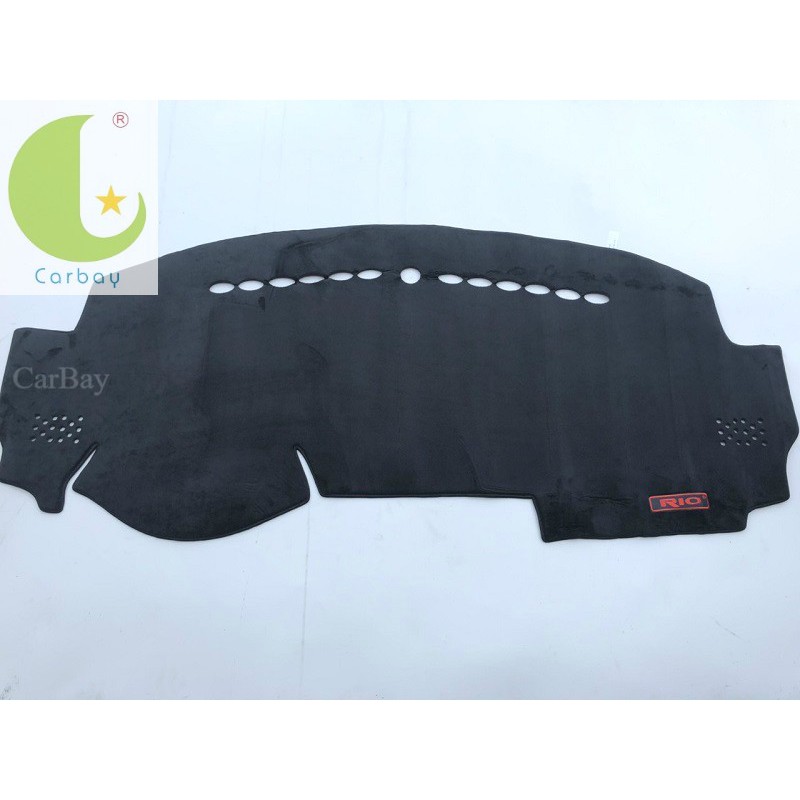 Thảm taplo xe Kia Rio 2012-2018 - Nhung lông cừu