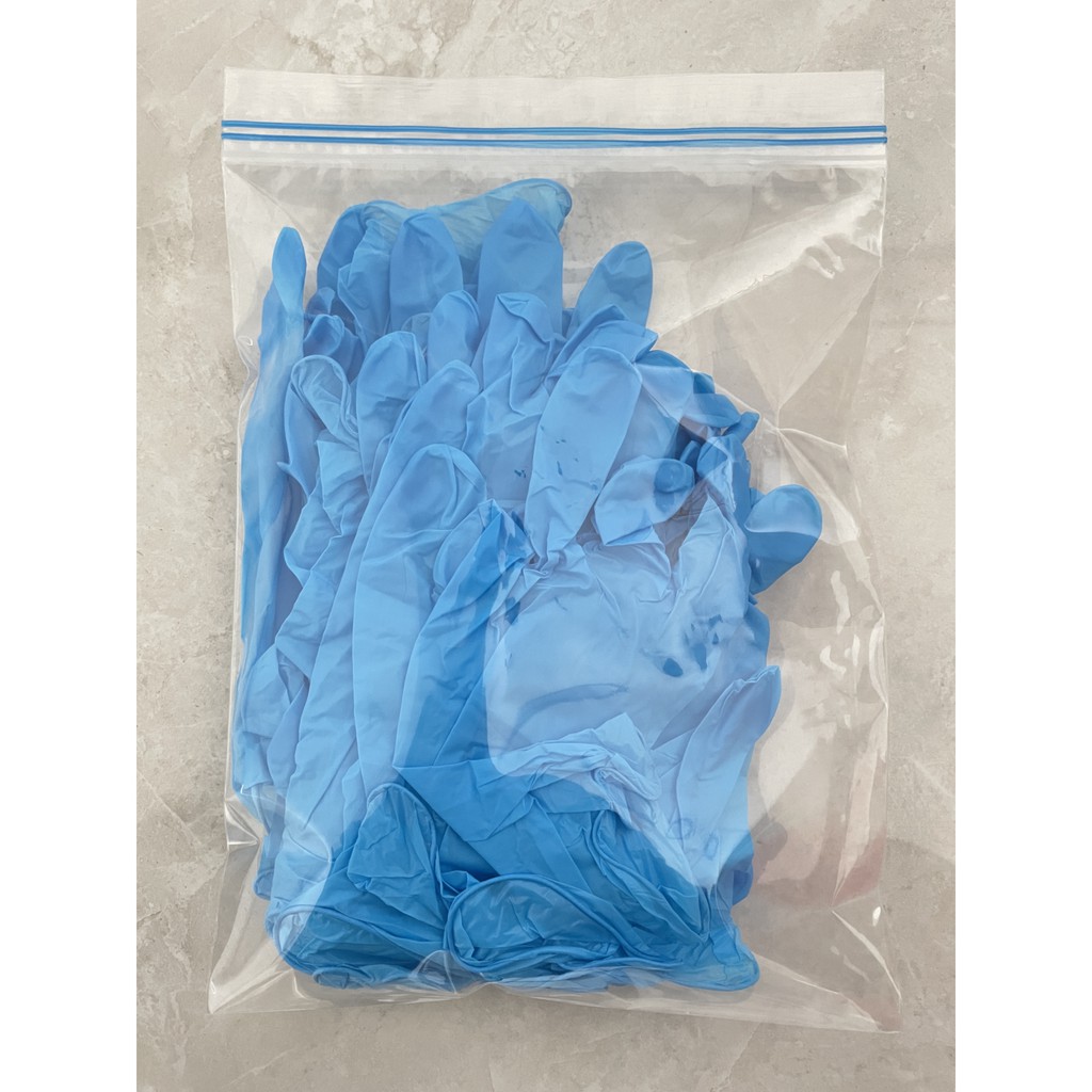 Set 20 Găng Tay Nitrile Không Bột Dùng Một Lần Disposable Gloves