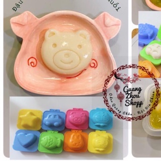 (CÓ SẴN) Set 8 khuôn làm đậu hũ, ép cơm