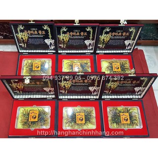 ĐÔNG TRÙNG HẠ THẢO NGUYÊN CON HÀN QUỐC HỘP GỖ - HÀNG CAO CẤP