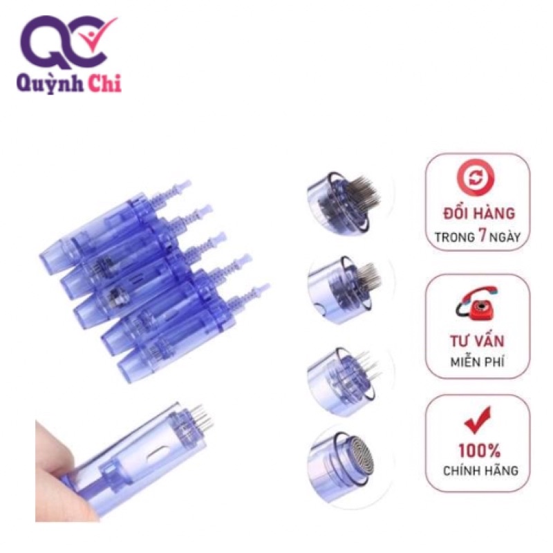 Đầu Nano, Kim 12 Và Kim 36 Máy Lăn Kim Mym, Dr Pen