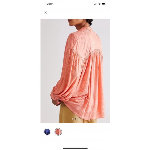 Áo nhung Free People dư xịn