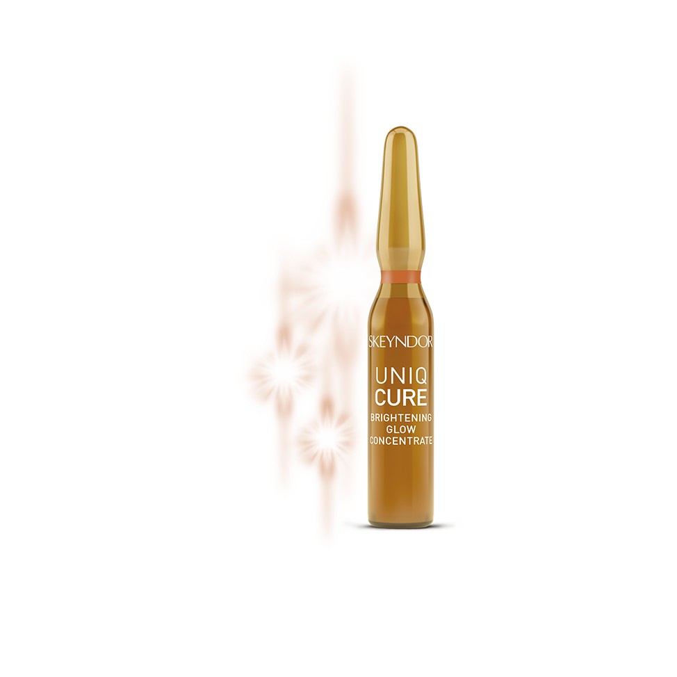 SKEYNDOR Uniqcure Hộp 7 ống tinh chất trắng da, giảm nếp nhăn, chống lão hoá da Brightening Glow Concentrate 14ml | BigBuy360 - bigbuy360.vn