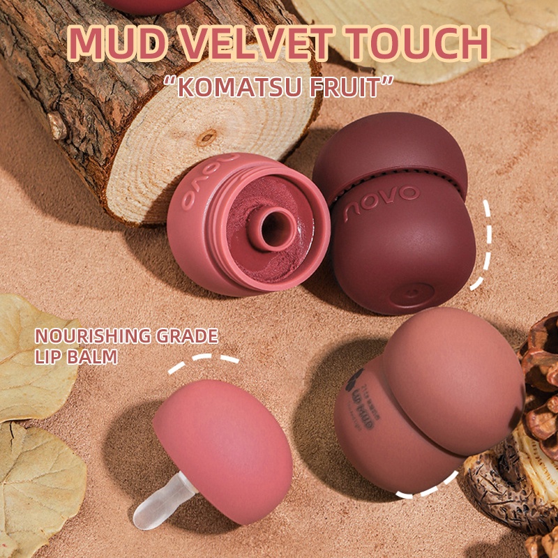 (bán nóng) Son Môi NOVO Không Phai Màu Không Dính Cốc Dành Cho Nữ Sinh