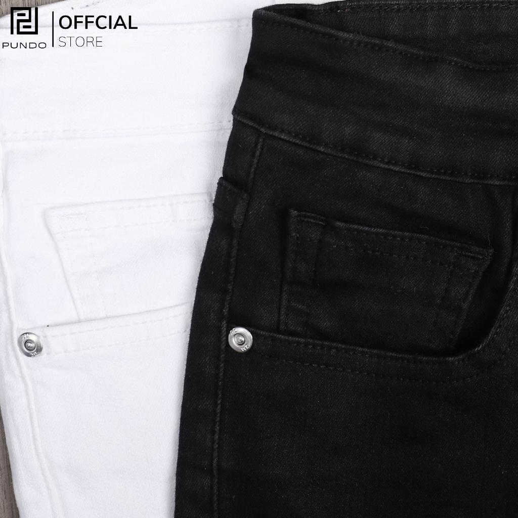 Quần short jean nam rách nhẹ, 2 màu basic đơn giãn, chất jean cao cấp dễ phối PUNDO QSPD15