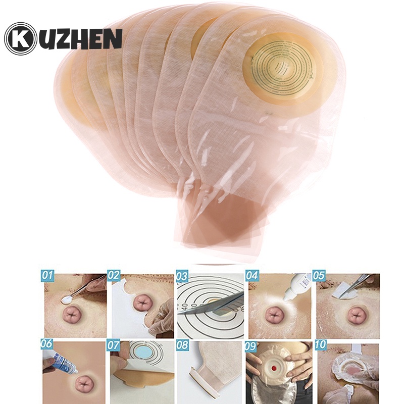Bộ 10 Túi Đựng Đồ Dùng Một Lần Tiện Dụng