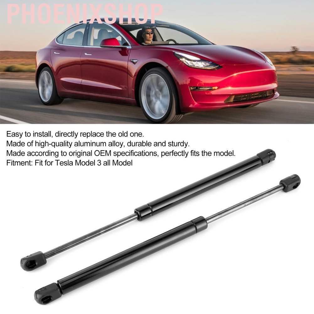 2 Thanh Nâng Nắp Capo Xe Hơi Tesla Model 3