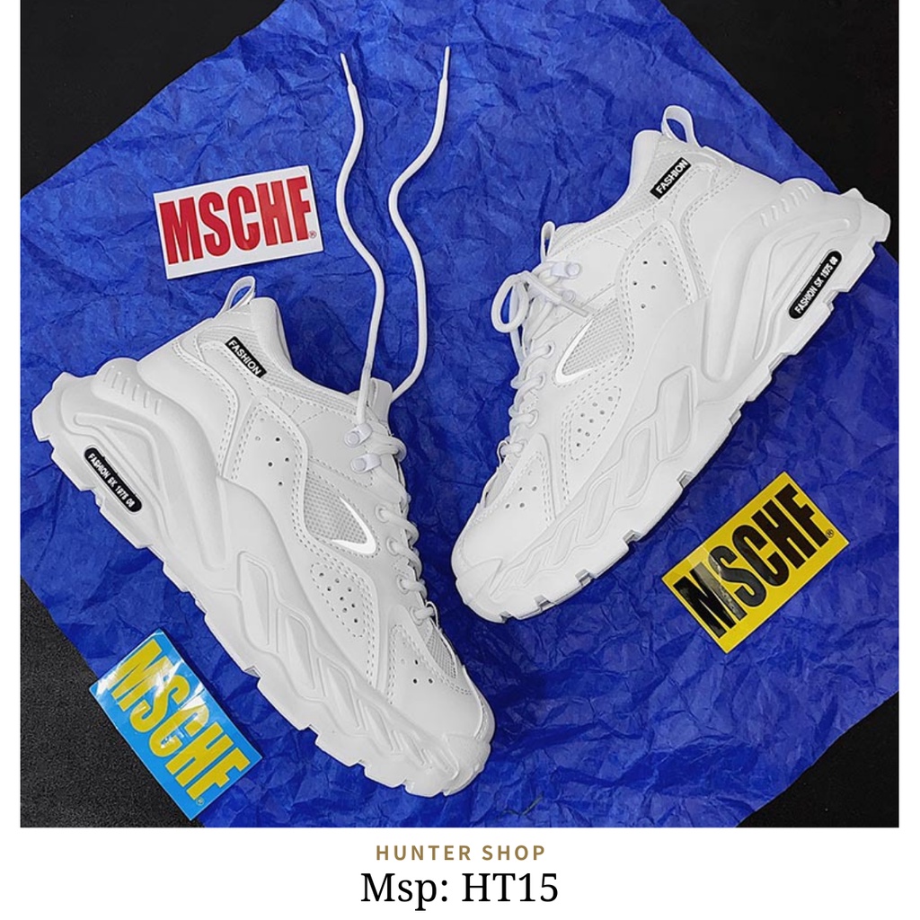 Giày Nam 2022, Sneaker Nam Phong Cách Cực Ngầu - Mã HT15 Phản Quang