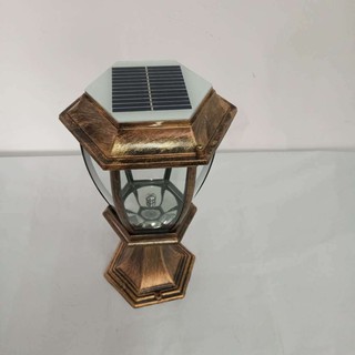 Đèn trụ cổng năng lượng mặt trời - L4D