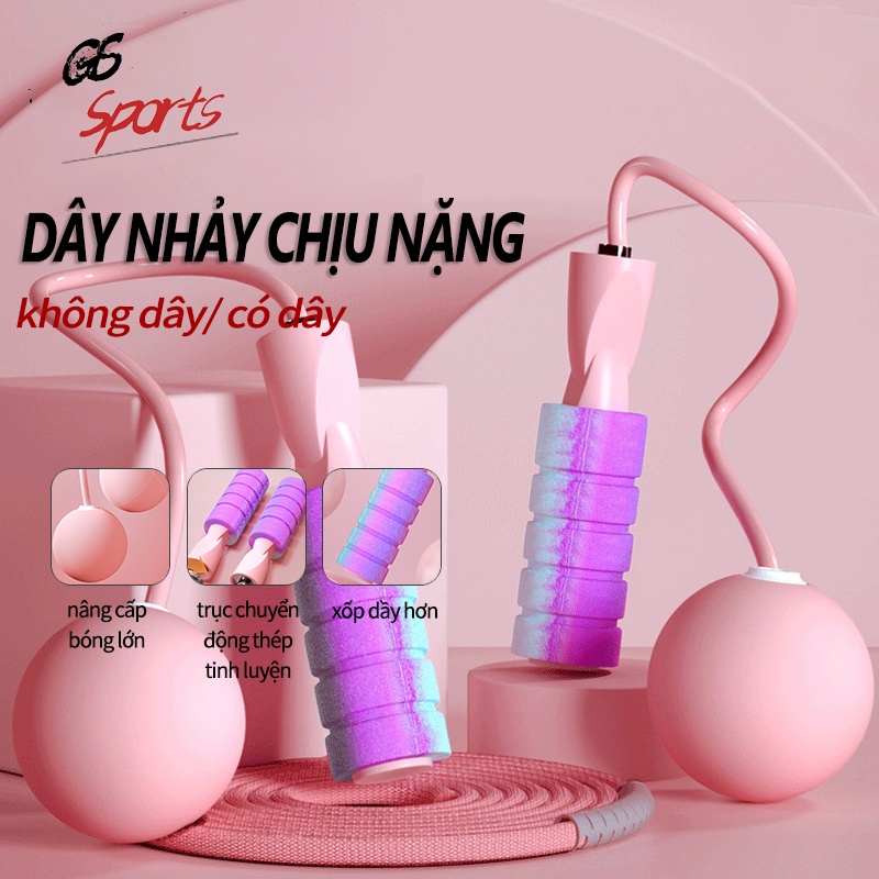 Loại dây nhảy có dây hoặc không dây thích hợp cho phụ nữ và trẻ em tập thể dục đốt cháy chất -phát hàng cấp tốc