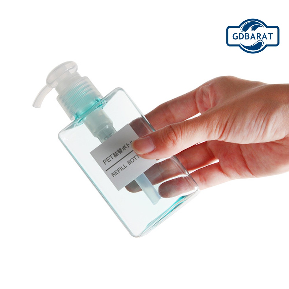 (Hàng Mới Về) Chai Rỗng Đựng Mỹ Phẩm Dạng Lỏng Có Thể Đổ Đầy 280ml