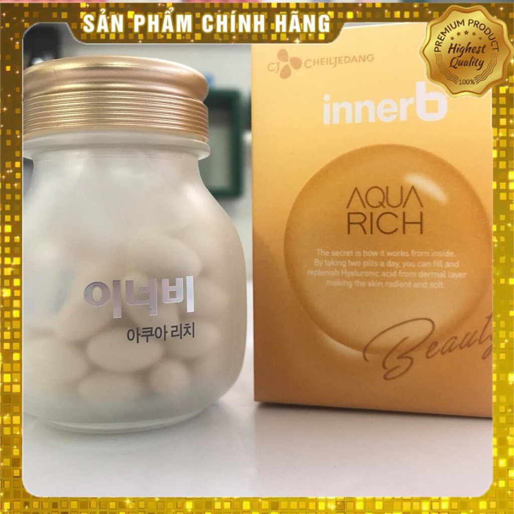 Viên Uống Cấp Nước💞 Collagen Innerb Aqua Rich Hàn Quốc 70 Viên , Hàng chuẩn check code | BigBuy360 - bigbuy360.vn