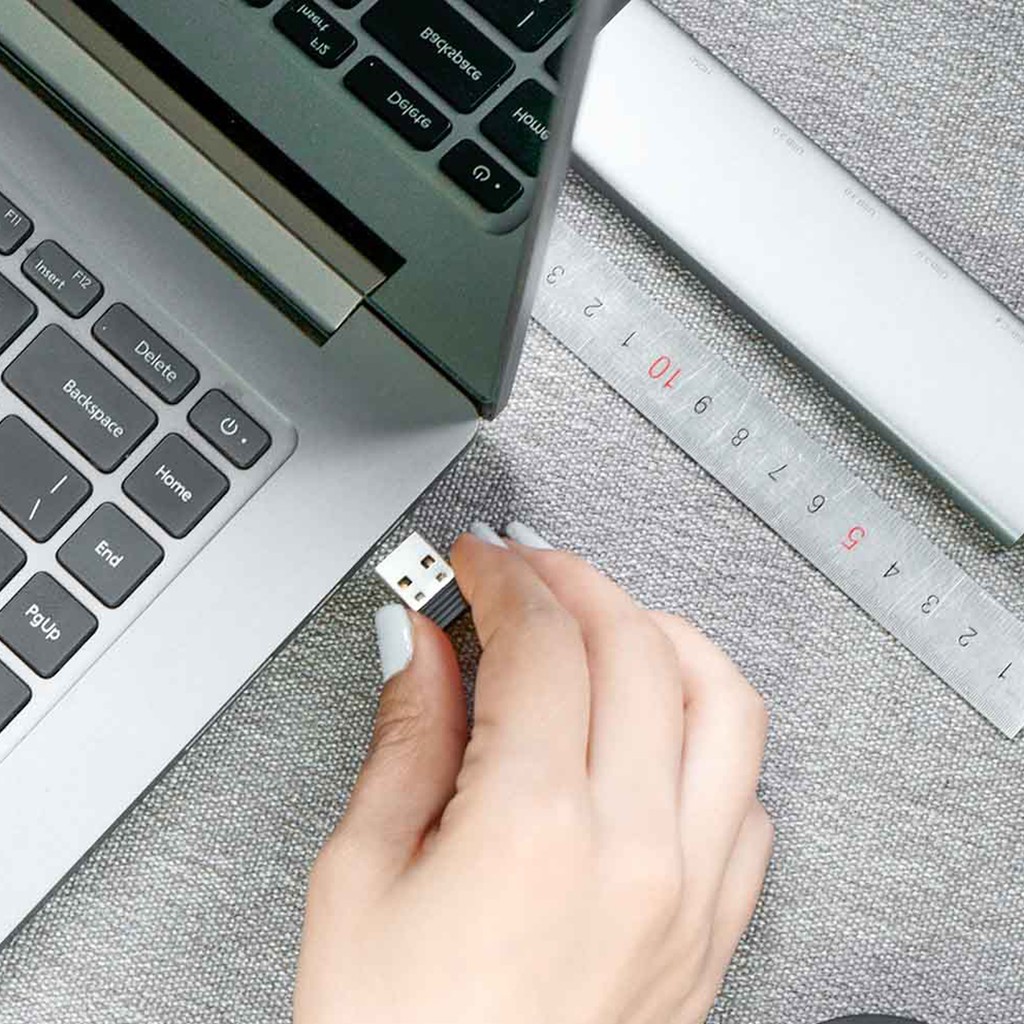 Xiaomi Youpin Chuột Không Dây + Đầu Thu  Miiiw DPI Đa Tốc Độ Có Thể Tắt Tiếng 2.4ghz Cho Máy Tính Văn Phòng