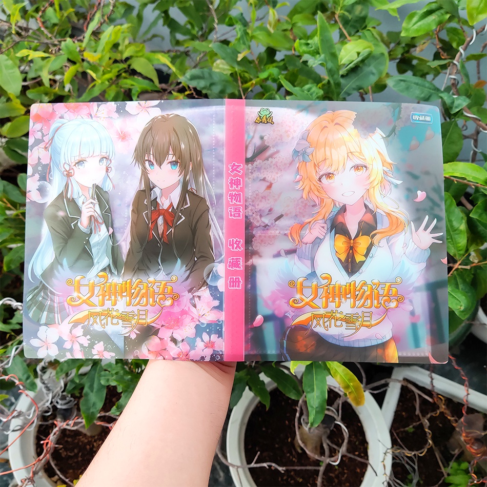 Binder bìa cứng, Album đựng thẻ bài Anime Kimetsu No Yaiba, Naruto, One Piece, Dragon Ball, Waifu, Identity V, Conan