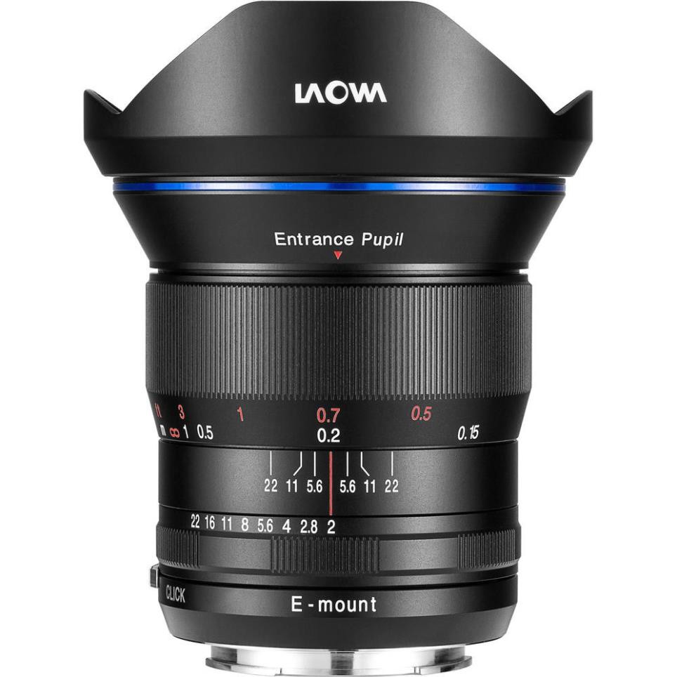 Ống kính Laowa 15mm F2.0 Zero - D KHÔNG méo hình dành cho FullFrame : Sony FE, Canon R và Nikon Z